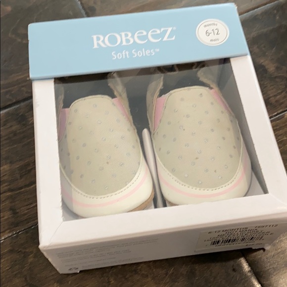 Robeez Other - Baby girl shoes. Brand new, never worn.